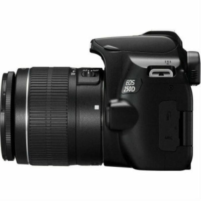 Canon EOS 250D Kit (EF-S 18-55mm DC III) DSLR Camera - Black - Open Never Used Canon