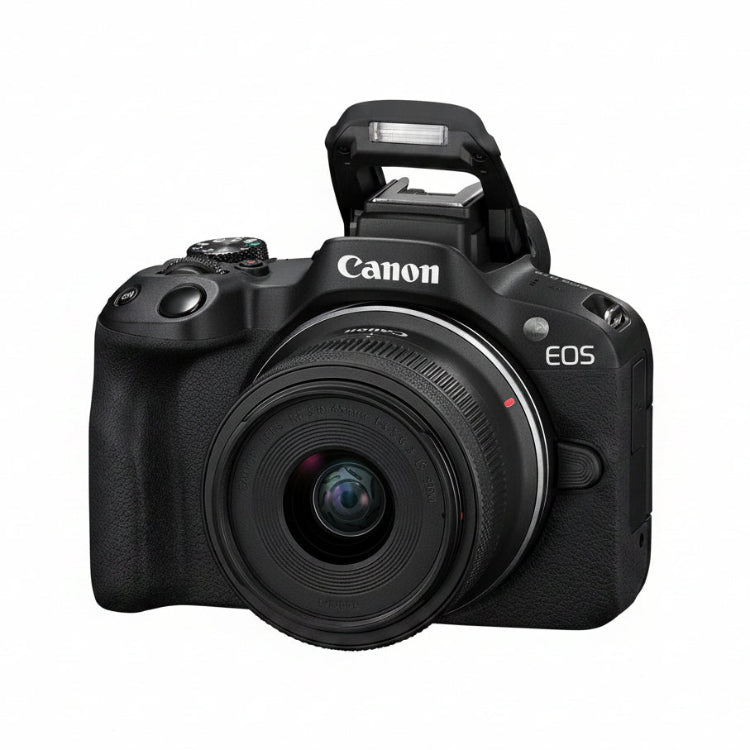 Canon EOS R50 with RF-S 18-45mm Kit Lens - 24.2MP Mirrorless Camera