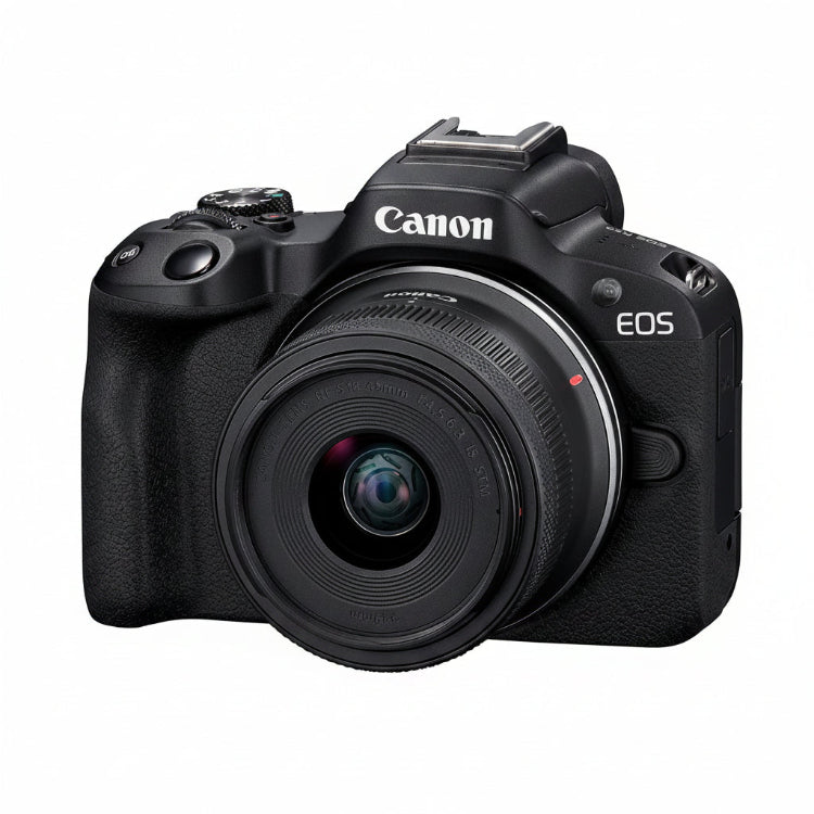 Canon EOS R50 with RF-S 18-45mm Kit Lens - 24.2MP Mirrorless Camera