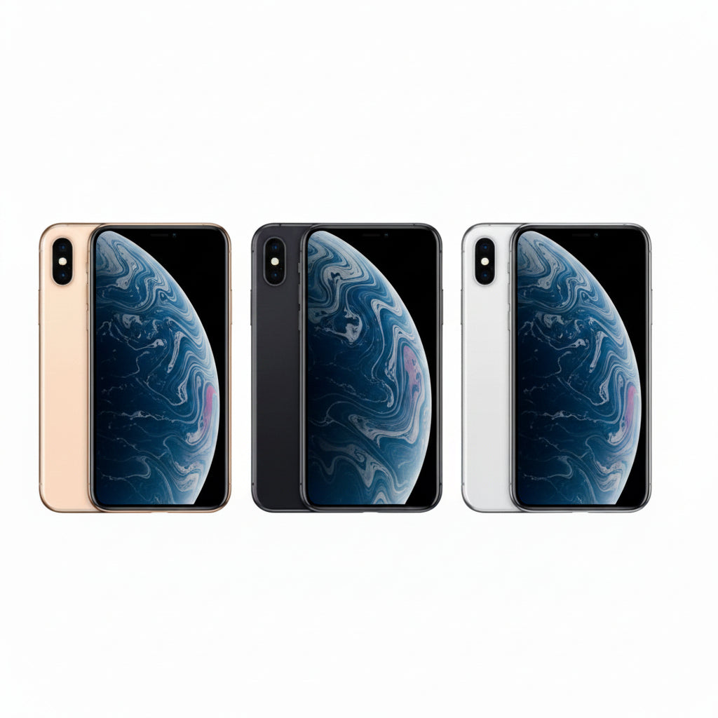 Apple iPhone XS - 64GB, 256GB & 512GB - Gold, Silver, Space Gray - Good - Refurbished Apple