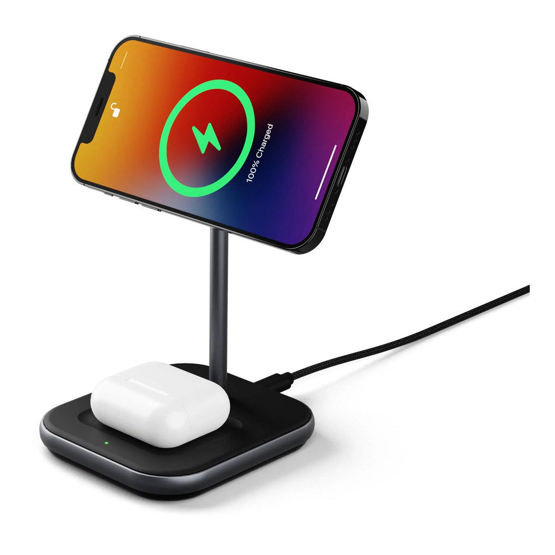 Cygnett ChargeBase Qi2.0 2-in-1 Magnetic Wireless Charger (Copy) Cygnett