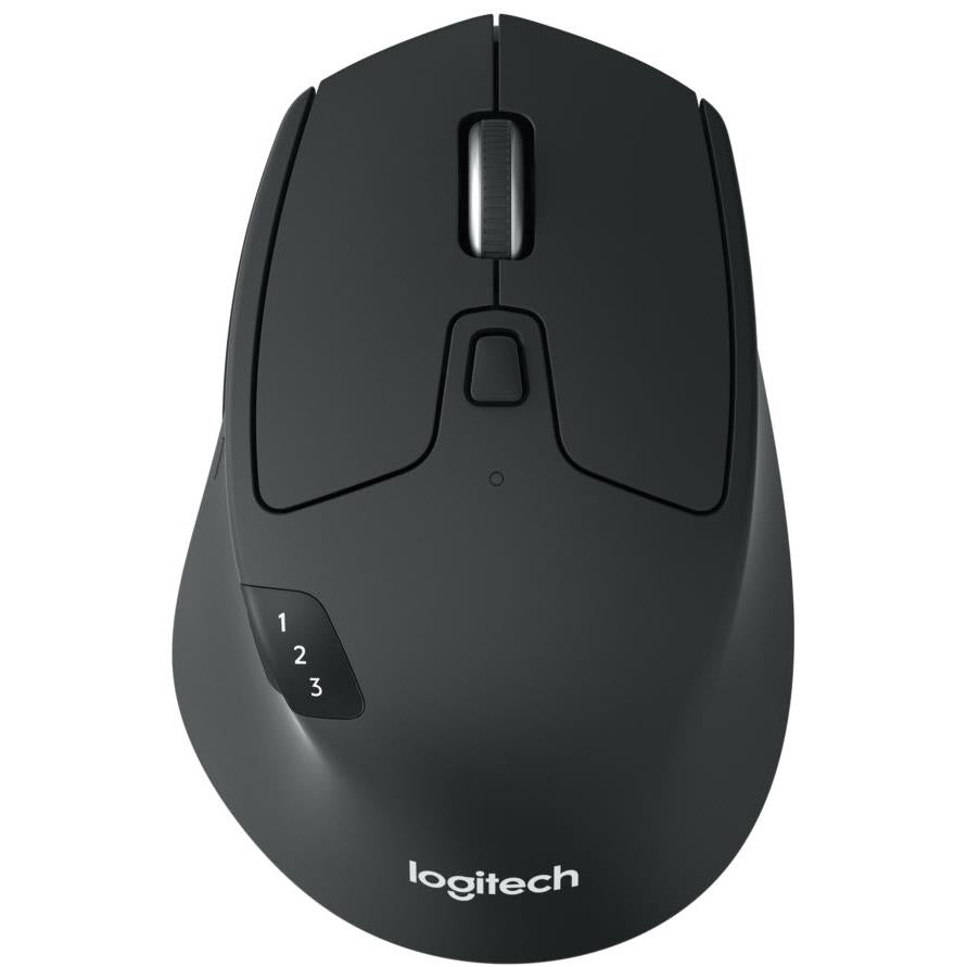 Logitech M720 Triathlon Multi-Device Wireless Mouse - Black