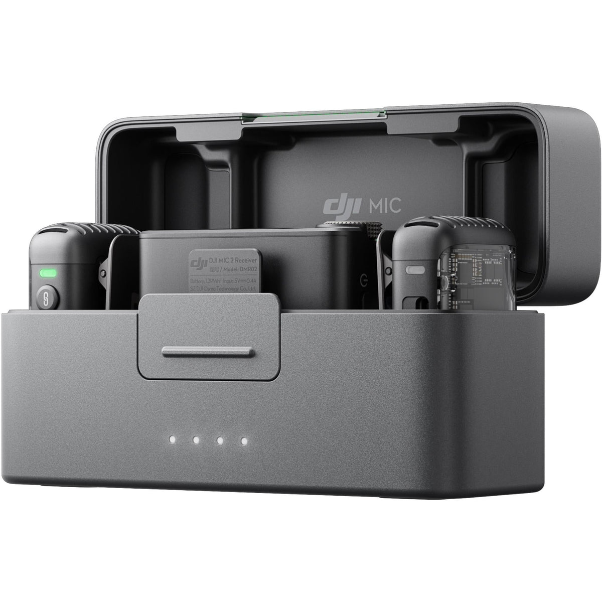 DJI Mic 2 (2TX + 1RX + Charging Case) - Black (AU Version)