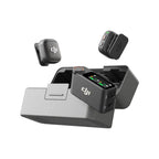 DJI Mic 3 (2 TX + 1 RX + Charging Case) – Black