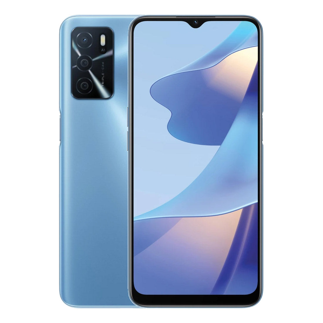OPPO A16s 64GB/4GB Dual SIM 6.52" Smartphone - Pearl Blue (AU Version) Pristine - Refurbished OPPO