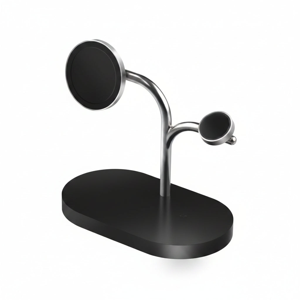 Samsung 3-in-1 Wireless Charger Qi2 - Black - Fast Charging Station for Galaxy Devices (Copy) Samsung