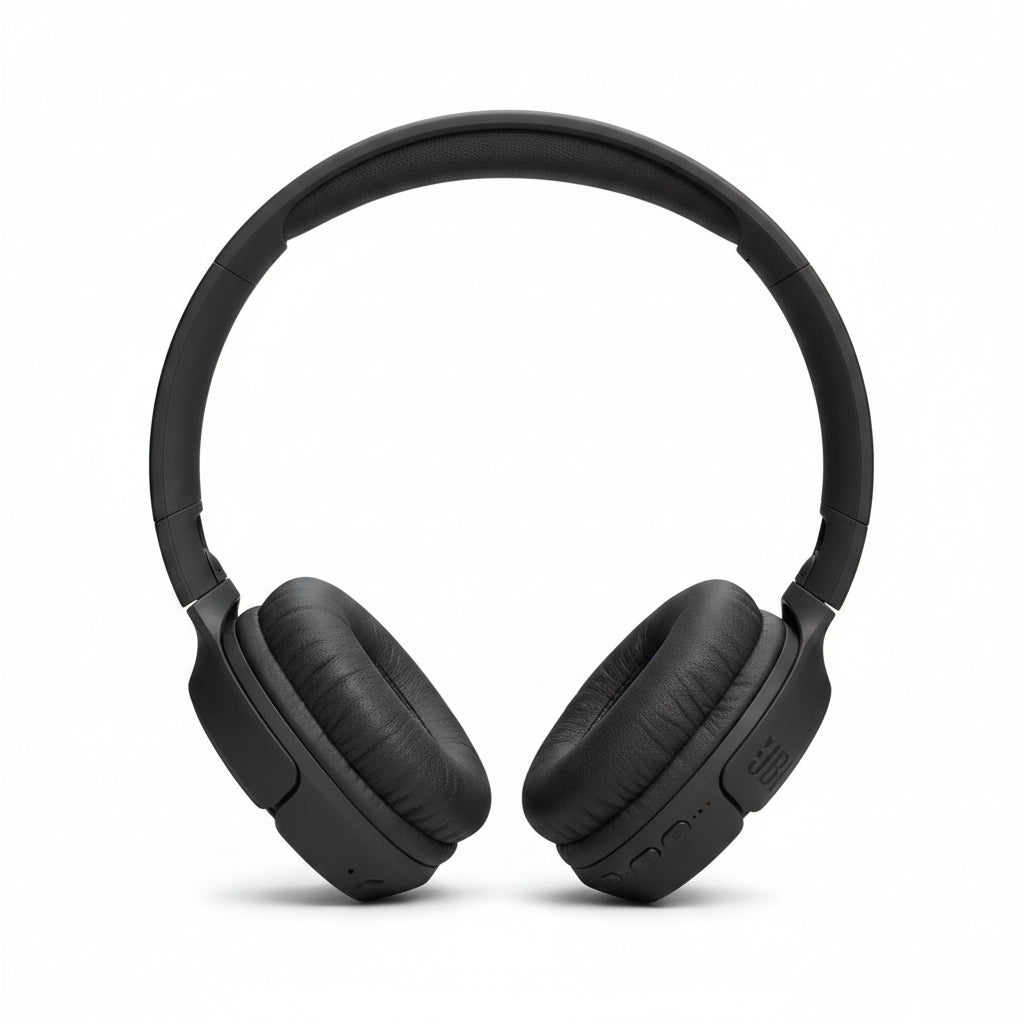 JBL Tune 520BT Wireless Headphones - Black - Pure Bass Bluetooth Headphones - Pristine - Refurbished JBL