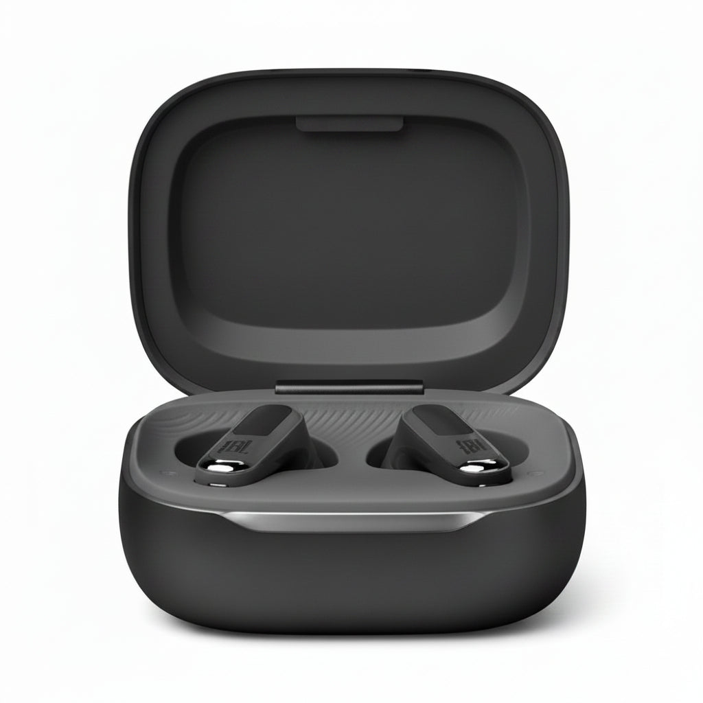 JBL Live Flex 3 True Wireless ANC Earbuds - Black - Adaptive Noise Cancelling - Excellent  - Refurbished JBL