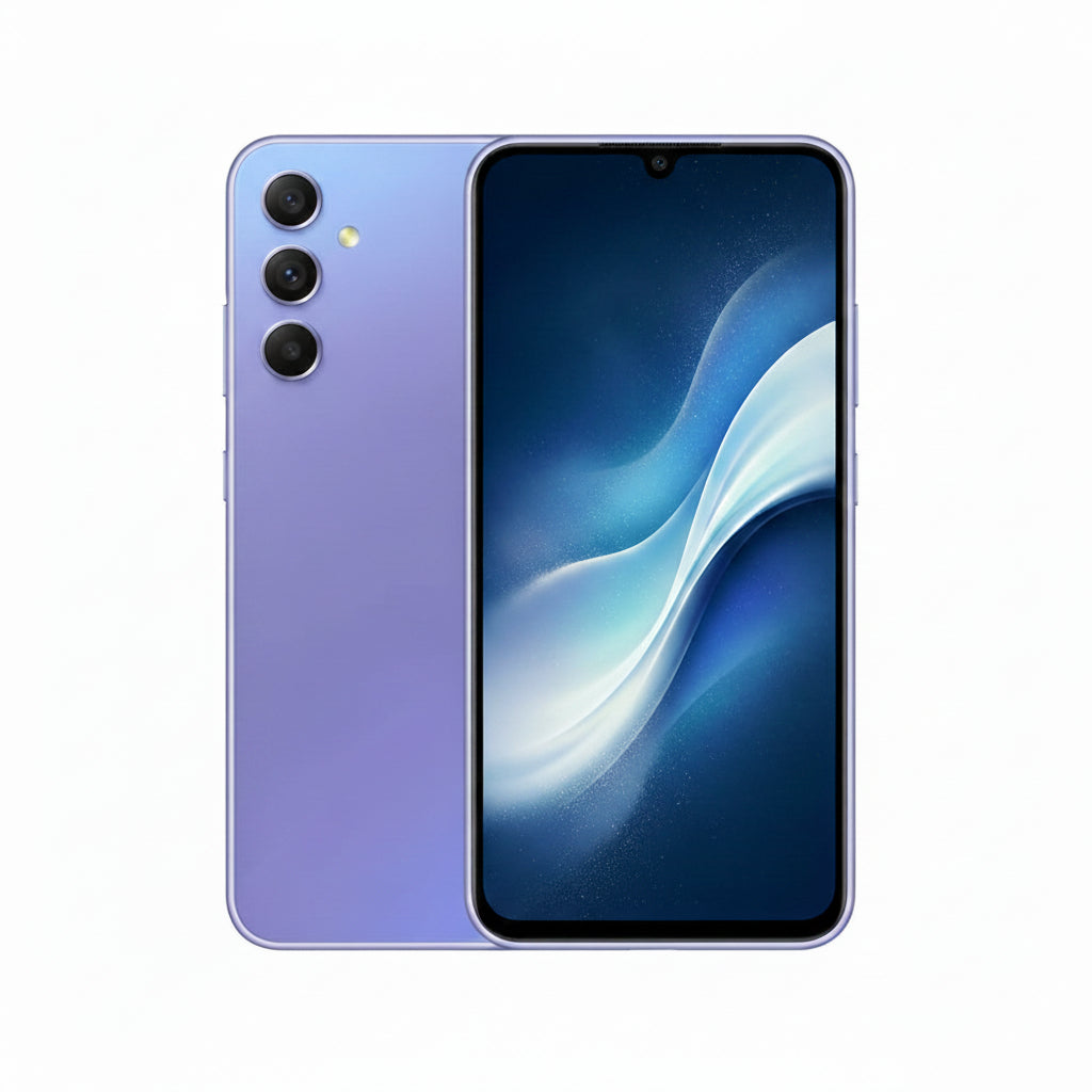 Samsung Galaxy A34 5G - 128GB/256GB - 6GB/8GB RAM - Awesome Lime, Graphite, Violet, Silver – 120Hz AMOLED Smartphone - Acceptable - Refurbished (Copy) Samsung