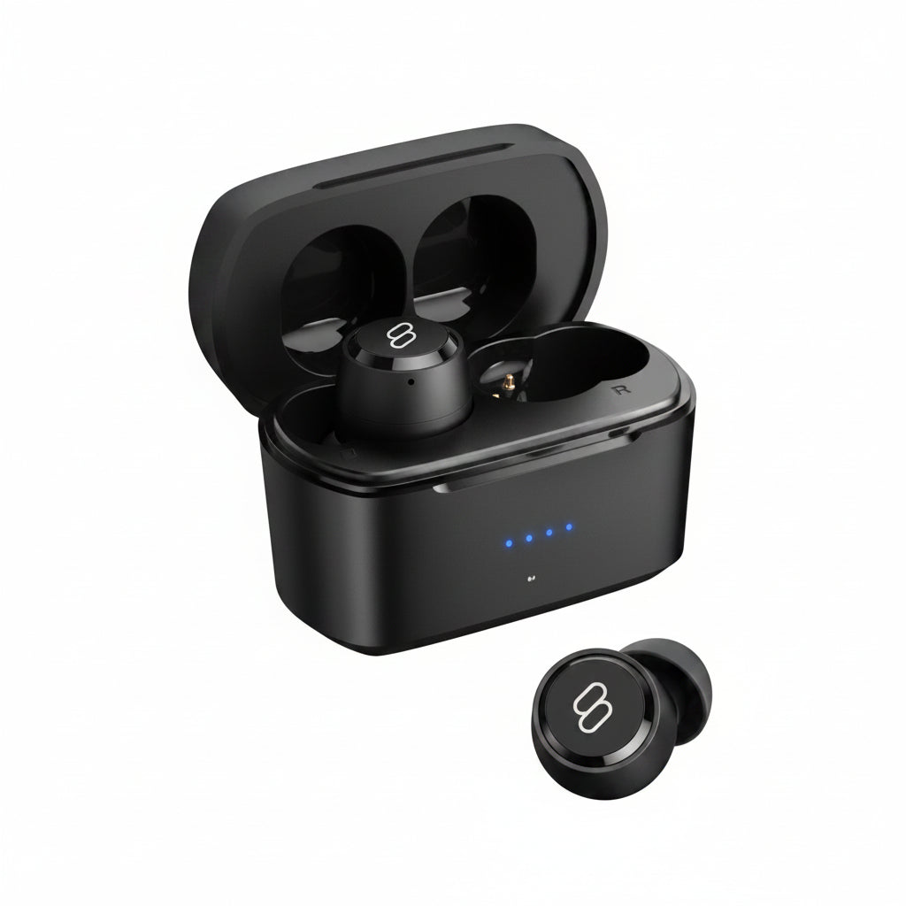 Sprout Cadence TWS Earbuds - Black - Wireless Bluetooth Earbuds - Premium Sound & Bass - Good - Refurbished Sprout