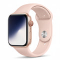 Apple Watch Series 5 44mm GPS + Cellular Gold Aluminum Case with Pink Sport Band (Copy) Apple