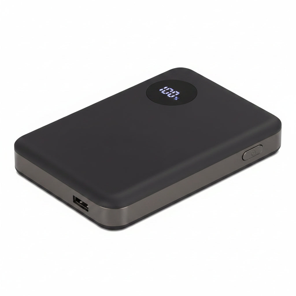 Sprout 5,000mAh Power Bank - Black - Compact Portable Charger Sprout