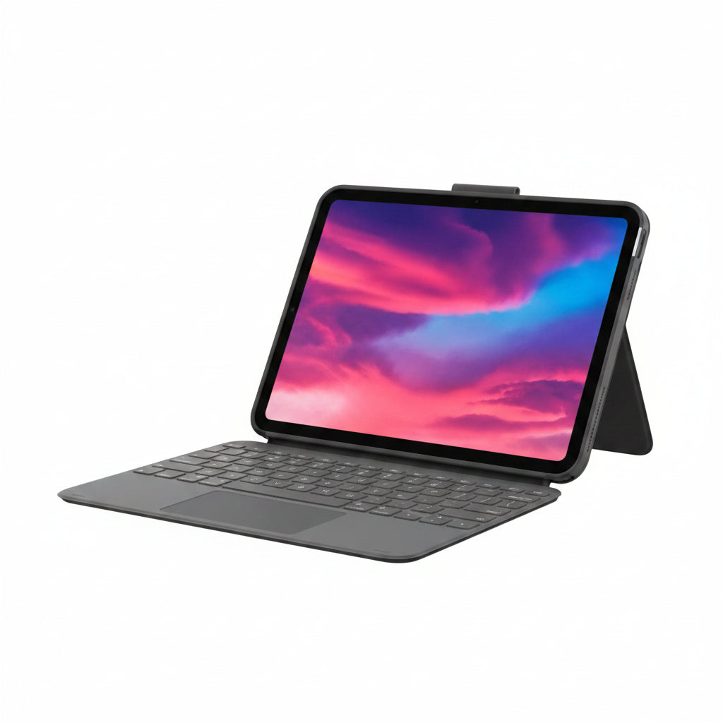 ZAGG Keyboard Folio 2 for iPad 10.9 inch 2022 10th Gen Gray - Pristine - Refurbished ZAGG
