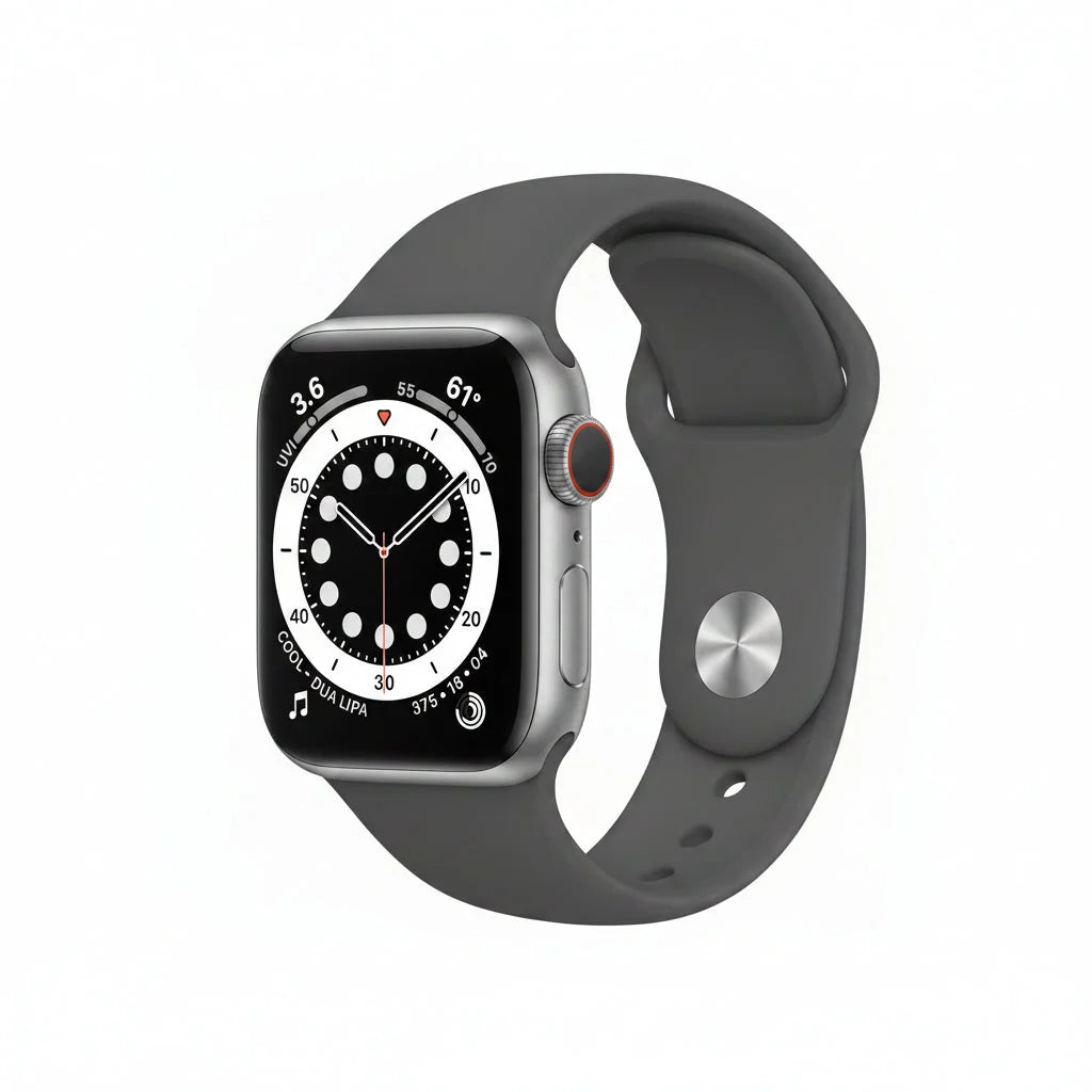 Apple Watch Series 6 GPS 40mm,44mm Aluminium Case - Silver, Space Gray, Gold, Blue, (PRODUCT)RED - Pristine - Refurbished (Copy) Tristar Online