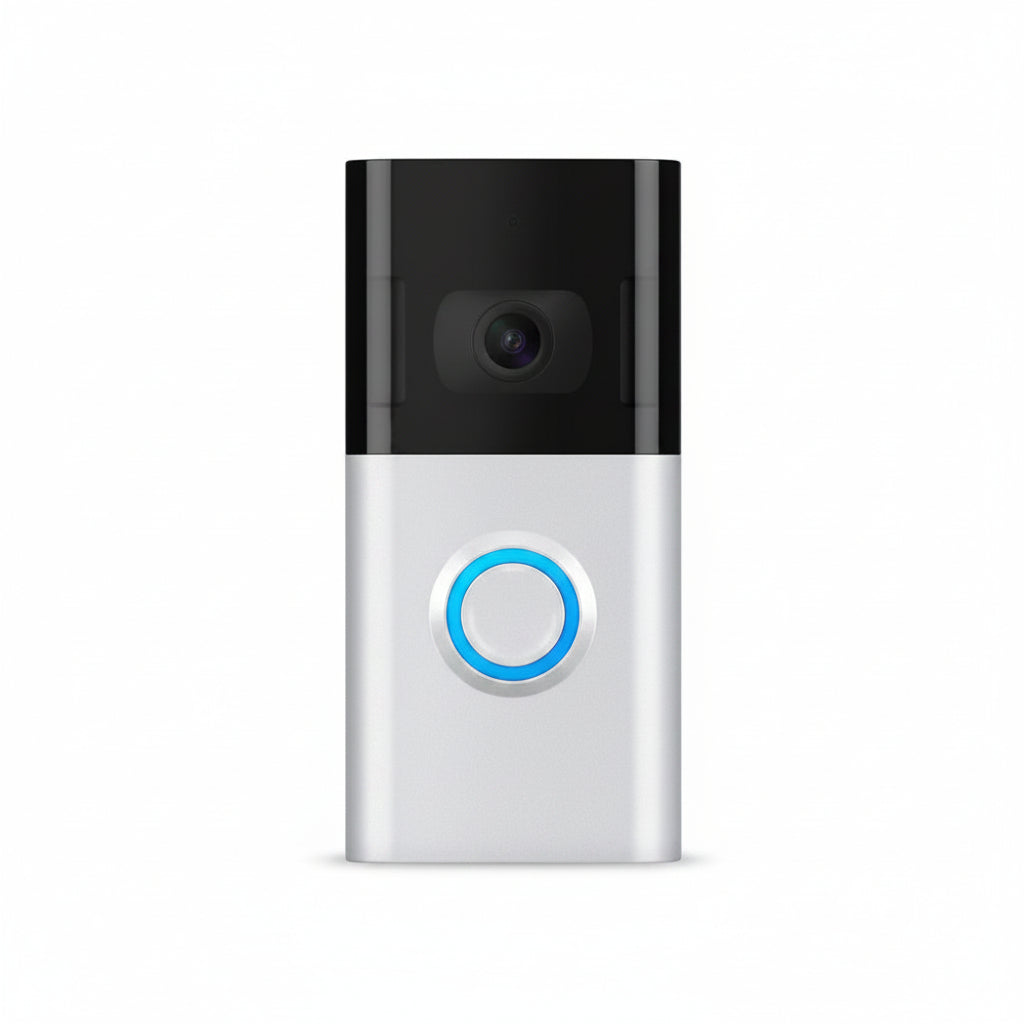 Ring Battery Doorbell 3rd Gen - White & Black - Wireless Video Doorbell Ring