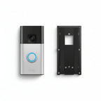 Ring Battery Doorbell 3rd Gen - White & Black - Wireless Video Doorbell Ring