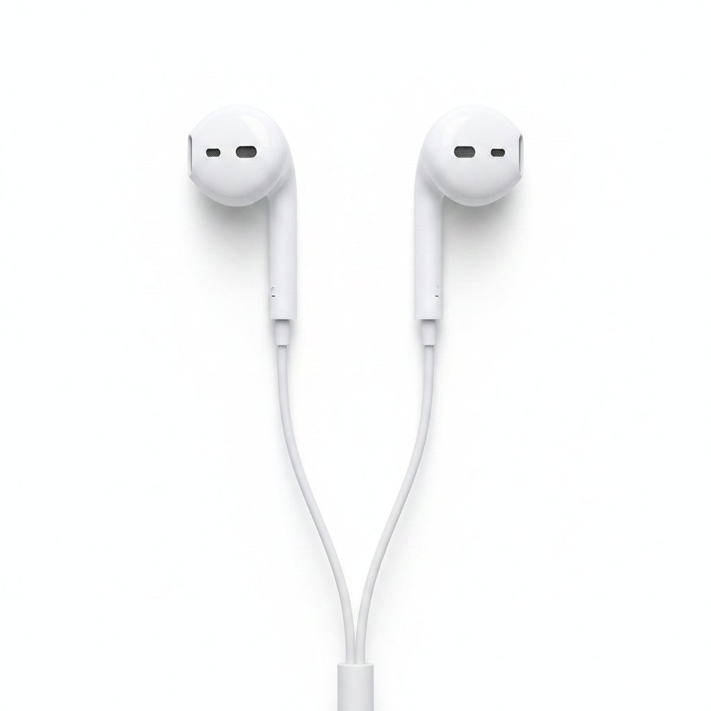 Apple EarPods with Lightning Connector - White - Wired In-Ear Headphones - Good - Refurbished Apple
