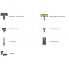 Dyson V12 Detect Slim Absolute Cordless Vacuum Cleaner - Gold
