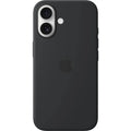 Apple iPhone 16 Silicone Case with Mag Safe - Black