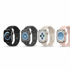 Apple Watch Series 11 46mm, 42mm GPS + Cellular Aluminium Case – Jet Black, Space Grey, Silver, Rose Gold with Sport Band (M/L) Smartwatch (Copy) Apple