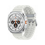 Samsung Galaxy Watch Ultra LTE 47mm – Titanium White with White Marine Band - Pristine - Refurbished Samsung