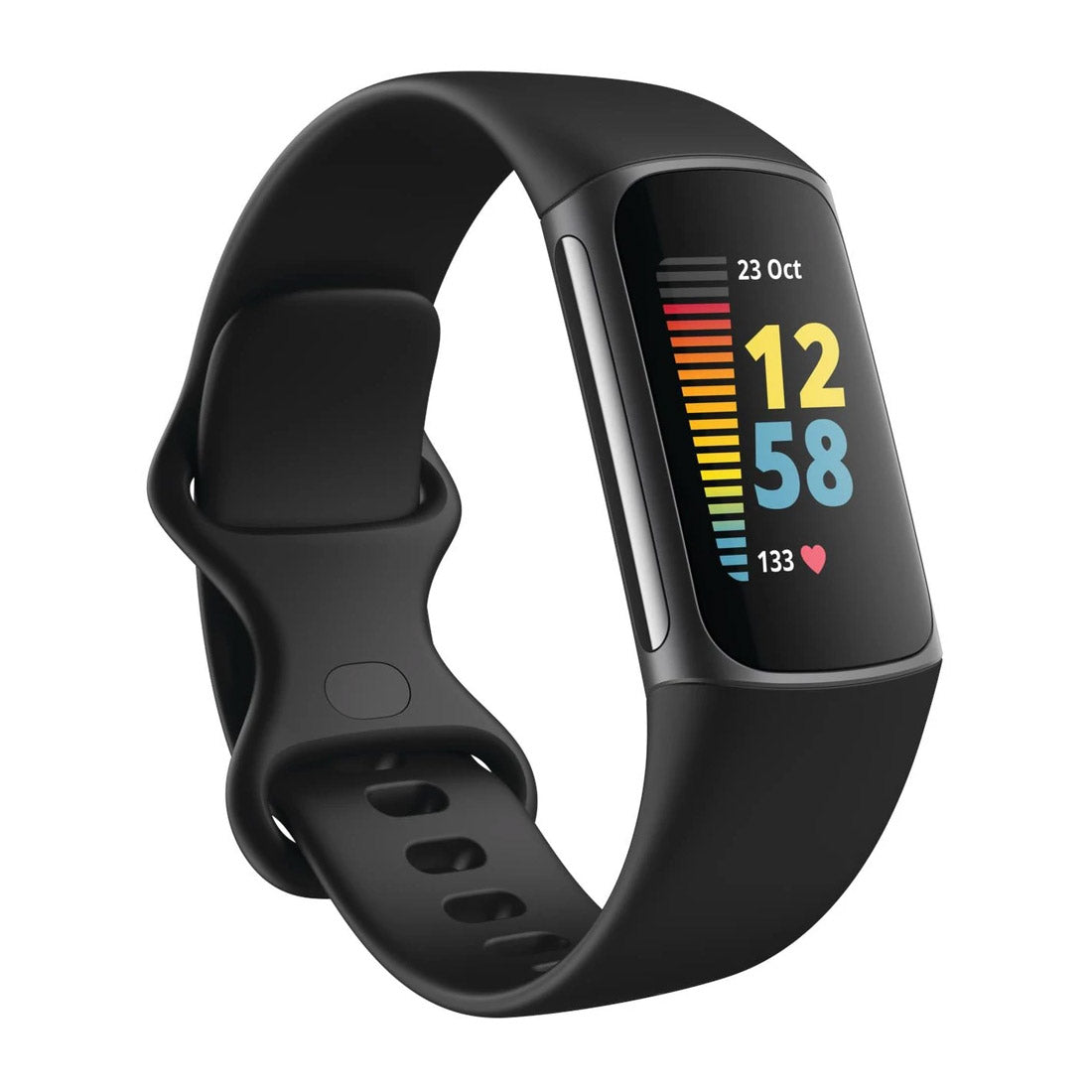 Fitbit Charge 5 Fitness Watch - Black ( Refurbished Grade - A )