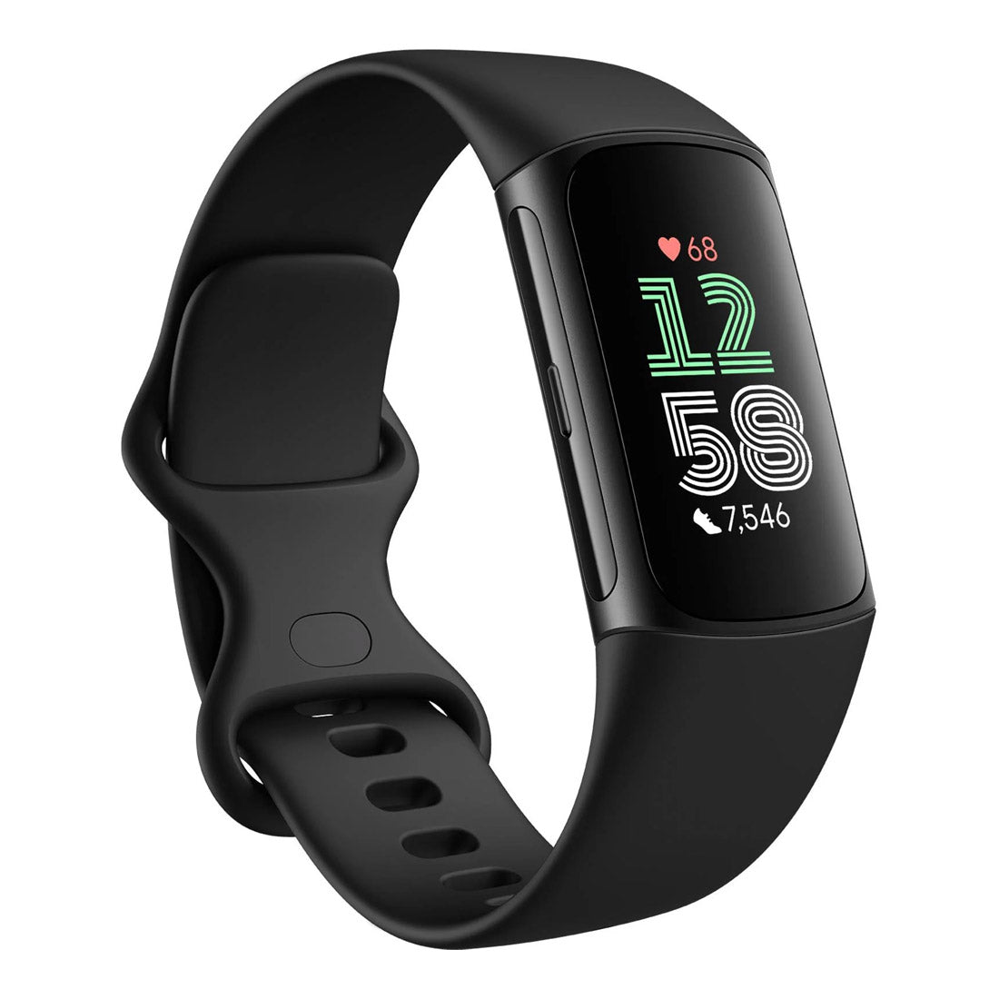 Fitbit Charge 6 Fitness Tracker - Black/Obsidian ( Box Damage )