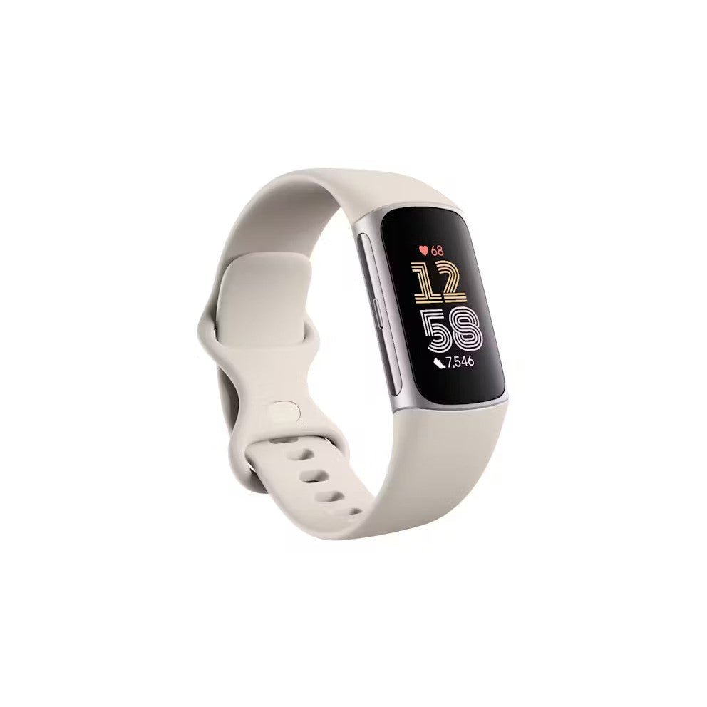 Fitbit Charge 6 Fitness Tracker - Silver ( Open Never Used )