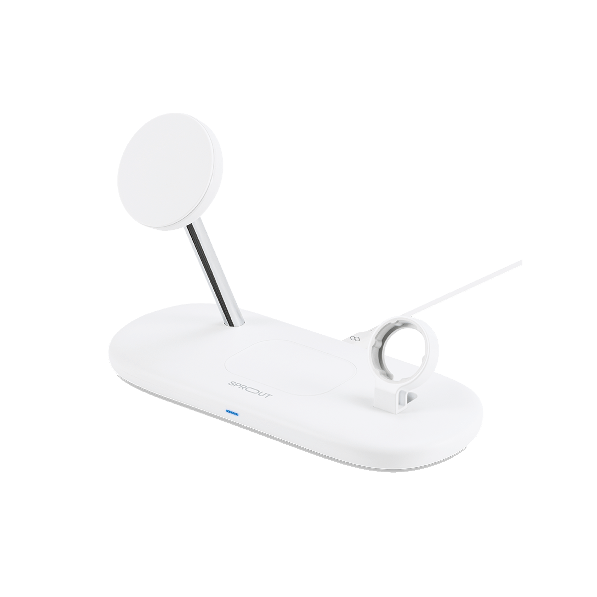 Sprout Qi2 Magnetic 3-in-1 Wireless Charger White ( AU Version )
