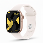 Apple Watch Series 11 42mm Rose Gold Aluminium Case Blush Band (S) GPS + Cellular 64GB Smartwatch Telstra