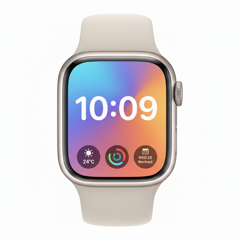 Apple Watch Series 8 41mm Starlight Aluminium Case GPS + Cellular 32GB Smartwatch Telstra