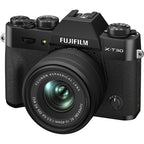 Fujifilm X-T30 II Mirrorless Digital Camera with XC 15-45mm Lens - Black