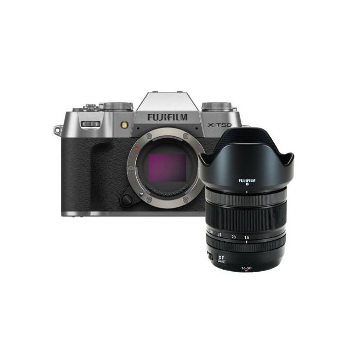 Fujifilm X-T5 Kit with XF 16-50mm F/2.8-4.8 Lens (Silver)