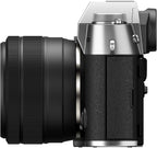 Fujifilm X-T50 Silver Mirrorless Camera Body – High-Resolution Sensor