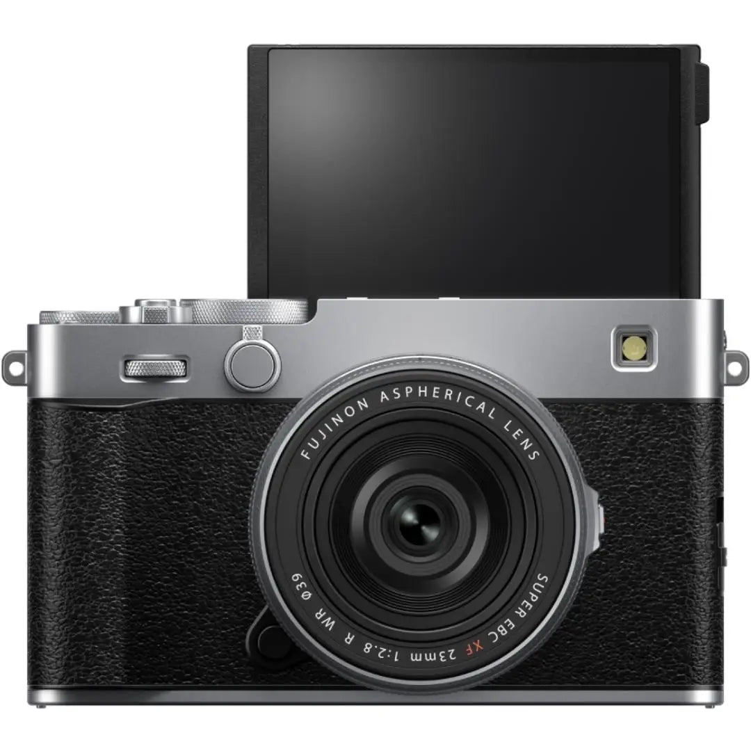Fujifilm X-E5 Mirrorless Camera Kit with XF 23mm f/2.8 R WR Lens – Silver