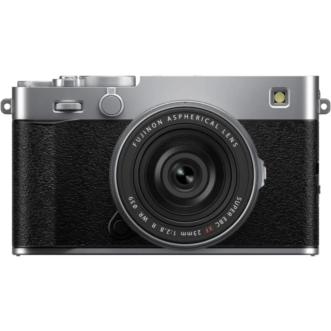 Fujifilm X-E5 Mirrorless Camera Kit with XF 23mm f/2.8 R WR Lens – Silver
