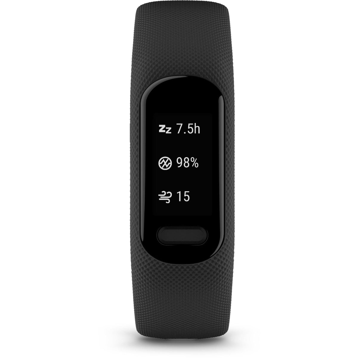 Garmin Vivosmart 5 Smart Fitness Tracker Black (S/M) - (Open Never Used)