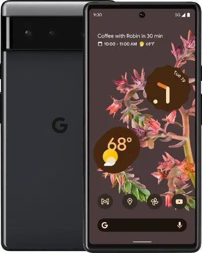 Google Pixel 6 128GB - (AU Version) – Refurbished - Stormy Black / Pristine