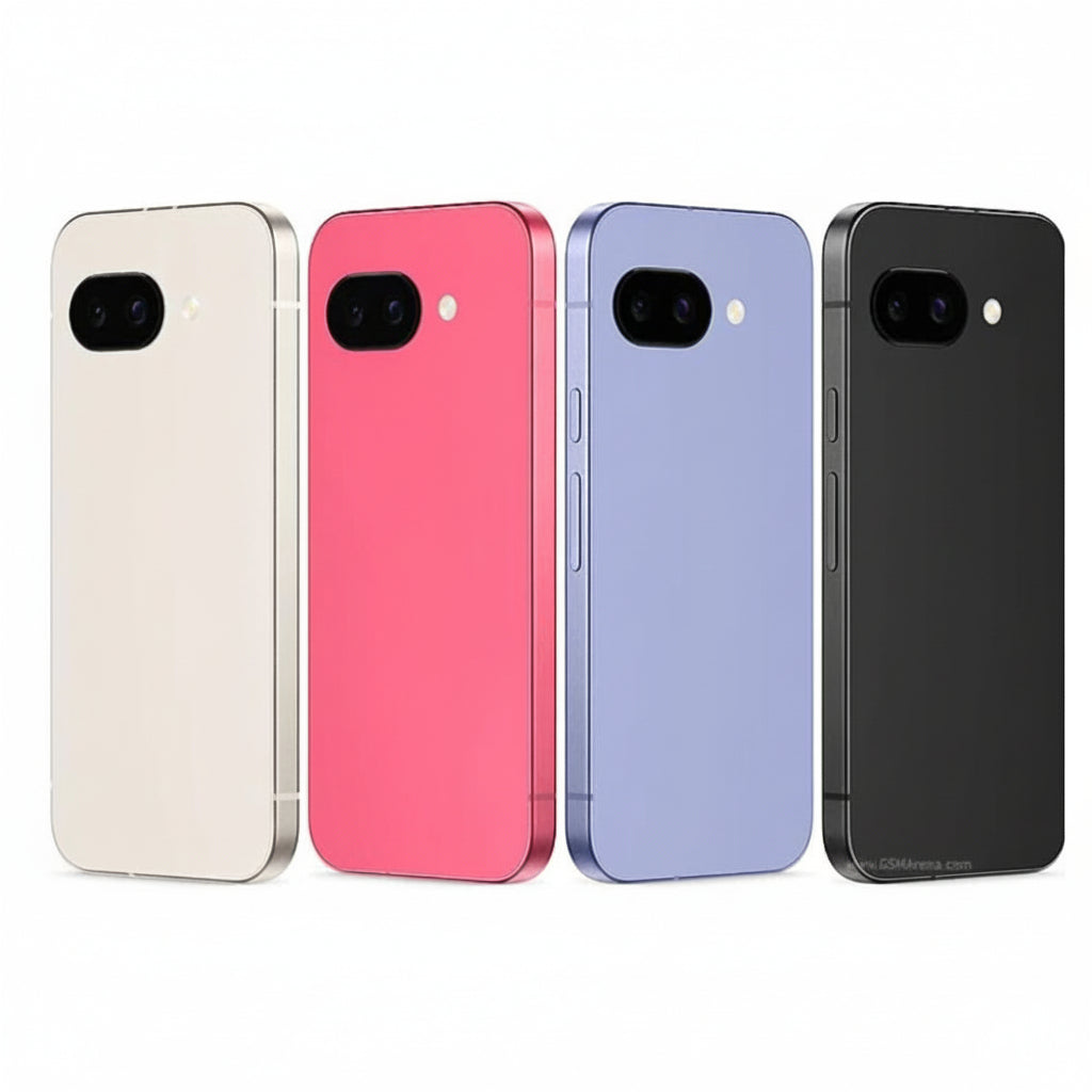 Google Pixel 9a - 5G – 256GB & 256GB –  (Obsidian, Porcelain, Iris, Peony) - Acceptable - Refurbished Google
