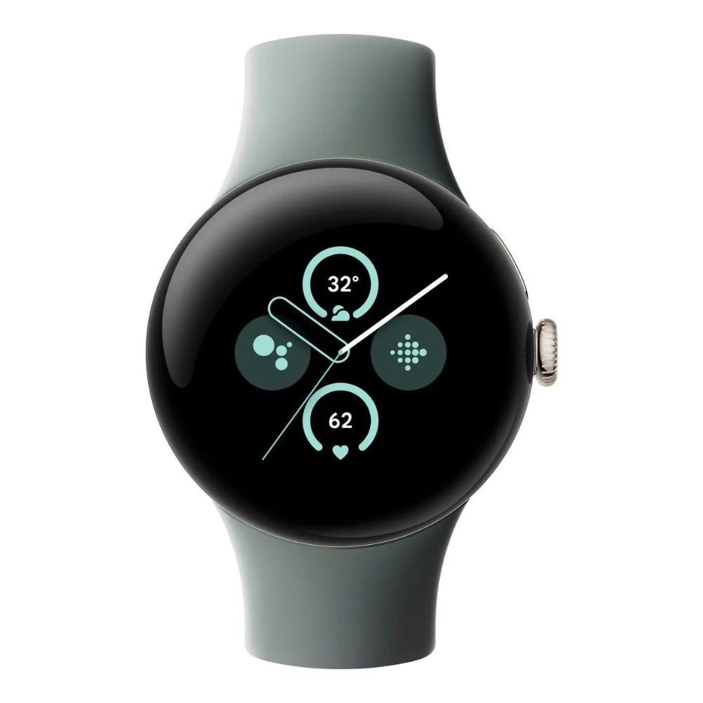 Google Pixel Watch 2 LTE - Obsidian, Champagne/ Gold/ Polished Silver Google