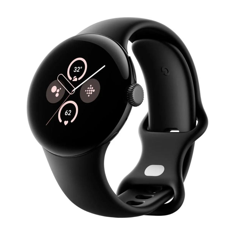 Google Pixel Watch 2 LTE - Obsidian, Champagne/ Gold/ Polished Silver Google