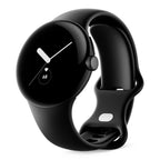 Google Pixel Watch LTE Matte Black Stainless Steel Case with Obsidian Active Band ( Refurbished Grade - C )