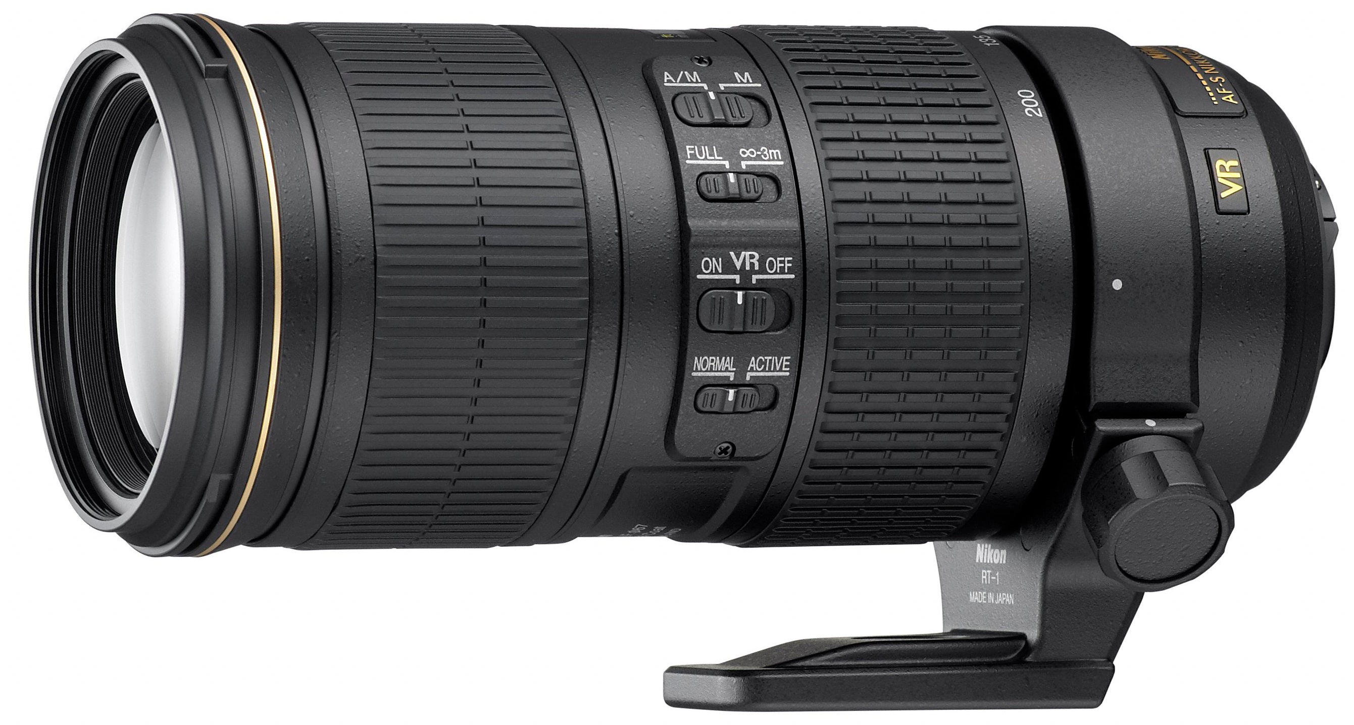 Nikon AF-S 70-200mm f/4G ED VR Telephoto Zoom Lens