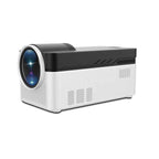 HY450 projector white front profile with 8K decoding