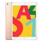 Refurbished iPad 7th Gen – flat-lay front/back composite image, no visible blemishes