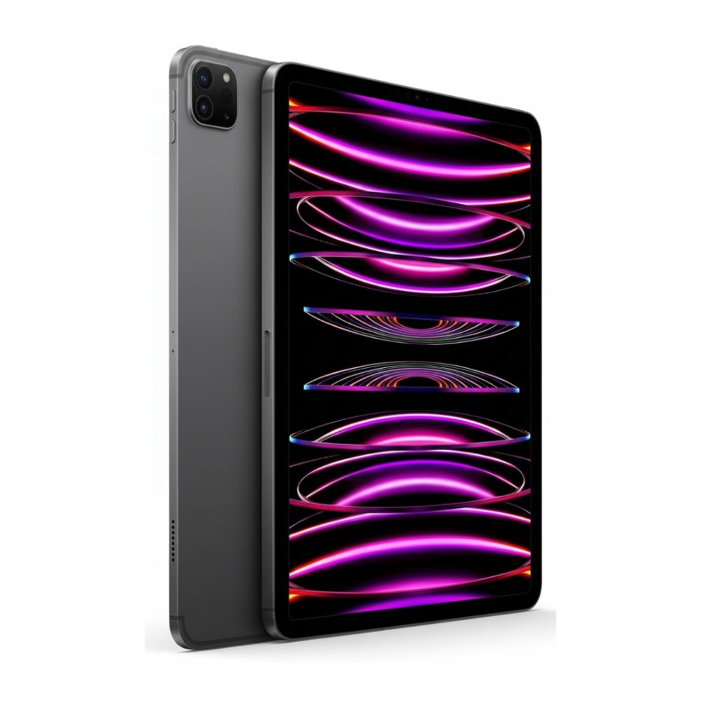 Space gray iPad Pro 11-inch with thin bezels