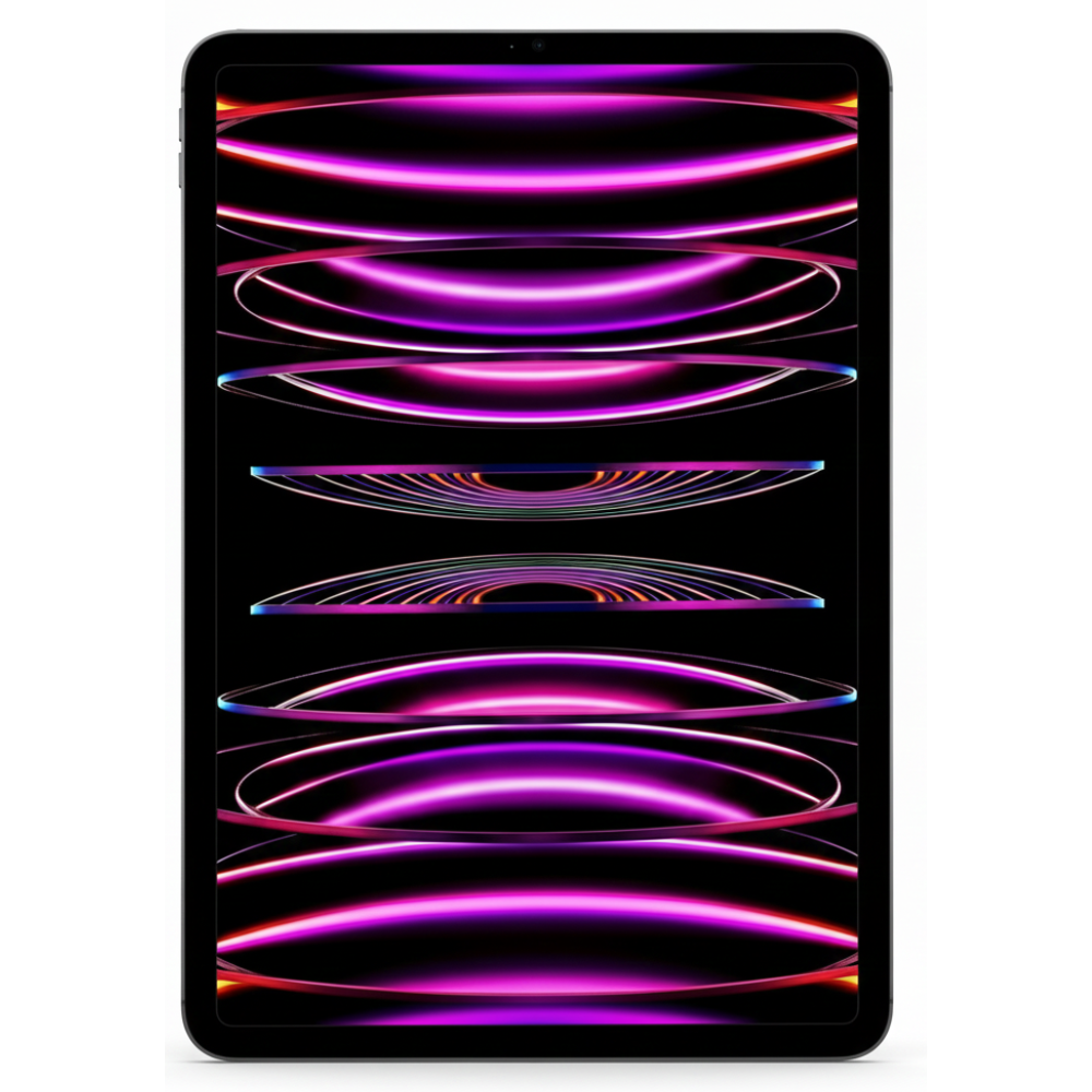 Tested refurbished Space Gray iPad Pro 9.7″ 32 GB – angled front‑side shot