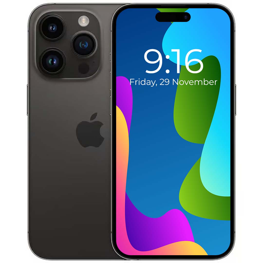 Apple iPhone 14 Pro Max, 5G 256GB - Space Black - Pristine Refurbished Apple