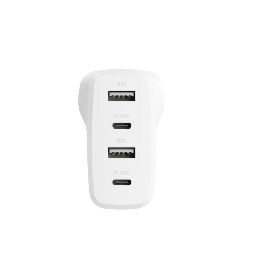 Cygnett PowerPlus 45W Multi-Port Wall Charger – White Cygnett