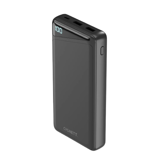 Cygnett ChargeUp Boost 20000 mAh Power Bank - Black - Box Damaged - (Au Version) Cygnett